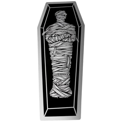 VIKAMA Halloween Gothic Coffin Rug - Soft and Comfortable for Living Room and Bedroom - Horror Theme Home Decoration