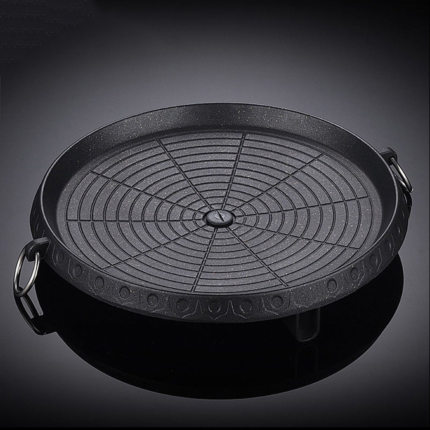 Chapa Coreana Utensílios de Cozinha Multifuncional Chapa para Churrasco Grelhador para Churrasco Doméstico Quintal Restaurante Piquenique Viagem
