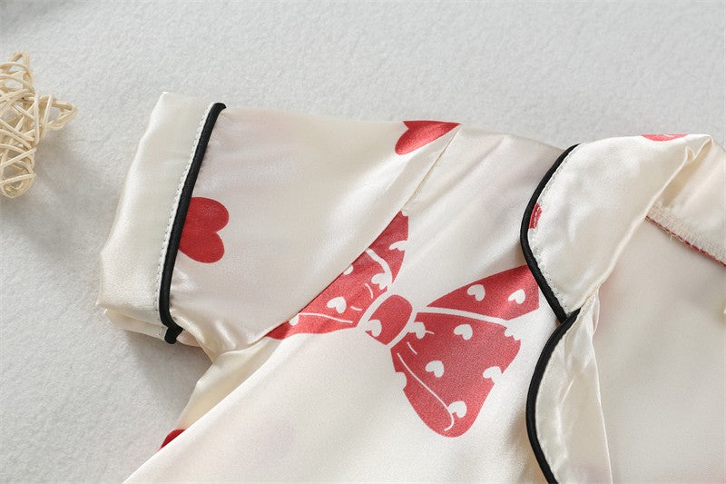 New Summer Baby Girls Clothes Suit Children Sleepwear Shirt Shorts 2Pcs/Sets Infant Pajamas Kids Clothing Toddler Casual Costume