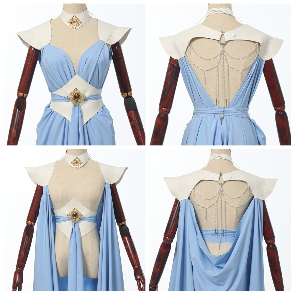 Medieval Elven Cloak for Women Full Length Fairy Cape Off Shoulder Capelet Renaissance Cosplay Costume