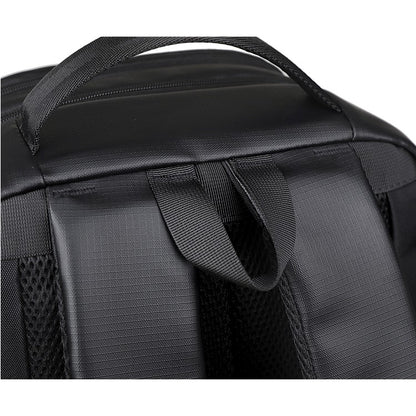 Business backpack, laptop backpack, travel bag, black, large capacity, suitable for different scenarios