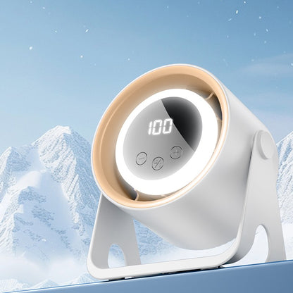 USB desktop/hanging multi-purpose small fan LCD portable small fan with LCD display power level