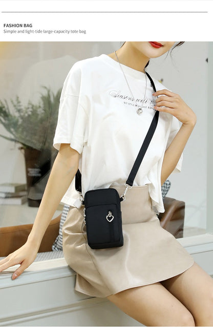 HOT Universal Mobile Phone Crossbody Bags For Women Handbags Case Wallet Outdoor Sport Arm Purse Shoulder Bag Women Phone Pouch