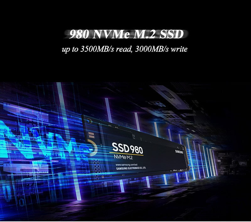 SAMSUNG 980 SSD NVMe M.2 Disco Rígido Interno de Estado Sólido 250GB 500GB 1TB 2TB TLC PCIe 4.0 SSD Laptop Desktop disco duro