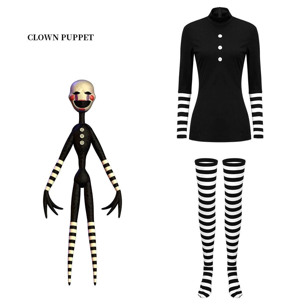 Anime William Afton Cosplay Costume FNaF Purple Guy Costume Five Nights /at Freddy's Doujin Outfit Halloween Party Clothes