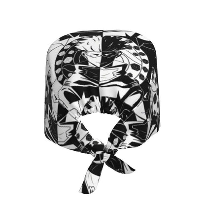 Custom S-Satorues G-Gojoes Cartoon Scrubs Cap Surgical Hats Women Men Skilled Operating Room Cap Operator Hats Lab Works Hat