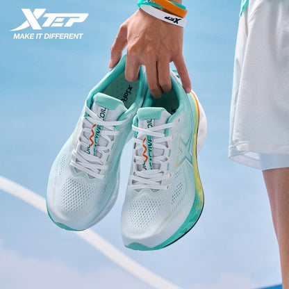 Xtep Reactive Coil 12.0 Running Shoes Male's 2025 Summer Elasticity Sports Shoes Rebound Cushioning Sneakers 975219110045