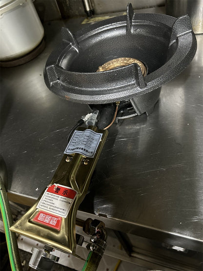 Commercial Restaurant Energy Saving Gas Stove Automatic Flameout Protection Device Gas Range Liquefied Gas Stove Single Cooktop