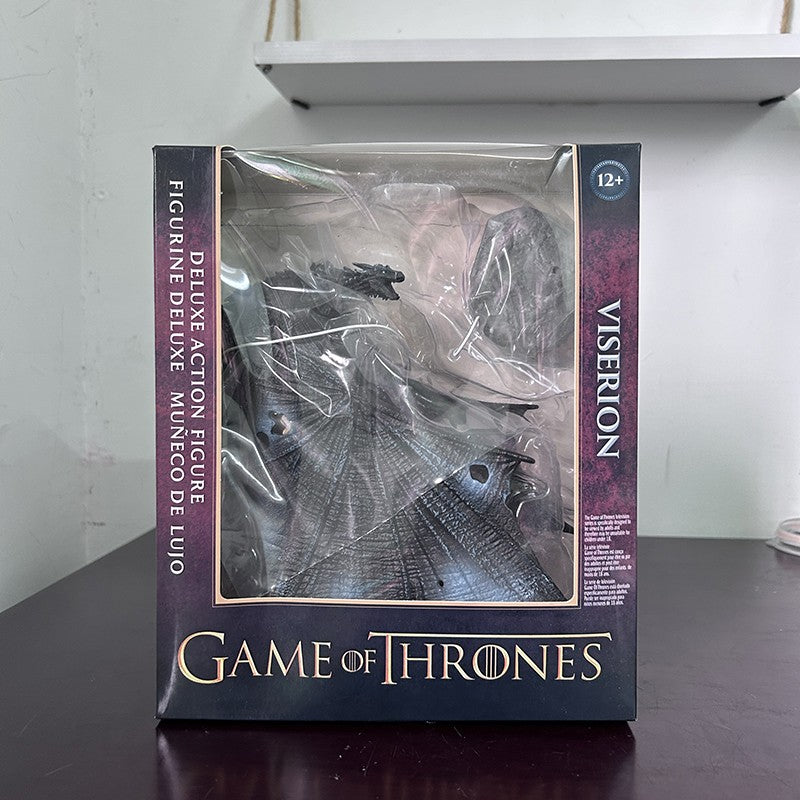 Jon Snow Night King Daenerys Targaryen Frost Wyrm Viserion Black Ice Dragon Rhaegal Action Figure Model Toys Desktop Decoration