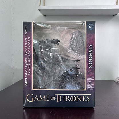 Jon Snow Night King Daenerys Targaryen Frost Wyrm Viserion Black Ice Dragon Rhaegal Action Figure Model Toys Desktop Decoration