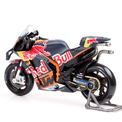 1/18 Maisto KTM RC16 Redbull Ducati GP21 GP22 GP23 GASGAS Honda RC213V Repsol Yamaha YZR-M1GP Moto Modelo de Corrida