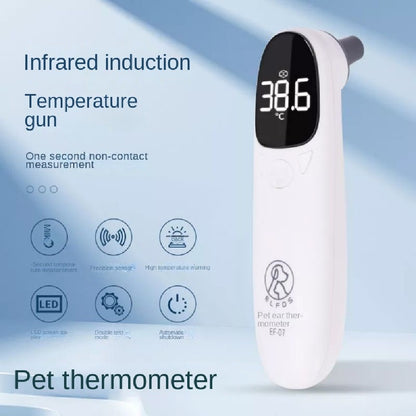 Instrumento de medição de temperatura animal Termômetro veterinário infravermelho sem contato eletrônico para cães, gado, ovelhas e gatos