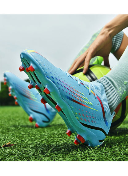 New Men Ultralight Soccer Shoes TF/FG Professional Football Boots Unisex Non-Slip Training Soccer Cleats Outdoor Field Chuteira