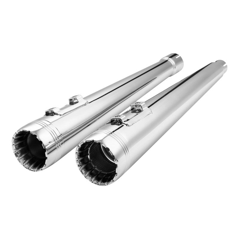 Motorcycle Megaphone Tappered Slip On Exhaust Pipes For Harley Touring Road King Road Glide 2017-2023