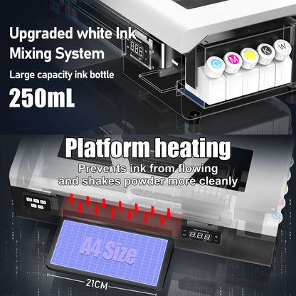 US Stock A3 L805 UV DTF Printer For Epson XP600 DTF Printer A4 A3 DTF Printer T shirt Printing Machine impresora dtf EU Stock