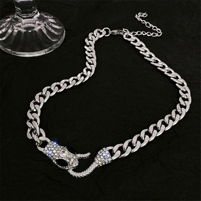 Colares com Pingente em Forma de Coração e Asas de Anjo Cor Prata Zircônia Cúbica 5A Estilo Minimalista Corrente na Clavícula Joias Femininas e para Meninas