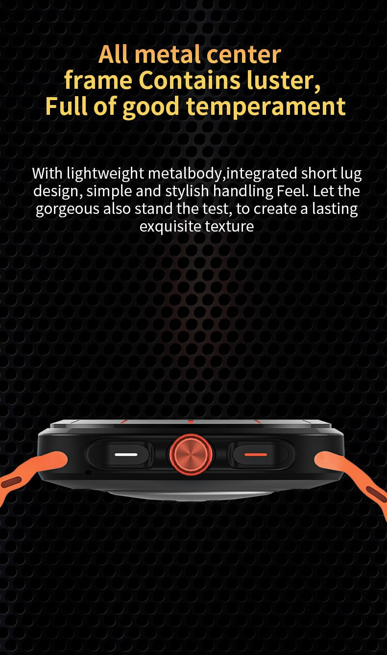 G.L Wear New Watch 7 Ultra Bluetooth Call Voice Assistant Heart Rate Monitor 1.52 inch AMOLED Screen Man Woman Smart Watch Gift