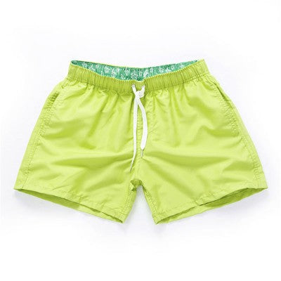 Breathable Quick Dry Men's Casual Beach Shorts Summer Swimming Trunks Adjustable