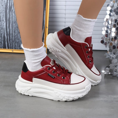 2025 Autumn Winter New Women's Platform Dad Shoes - Versatile Casual Shoes Women's Height Increasing Breathable Sneakers
