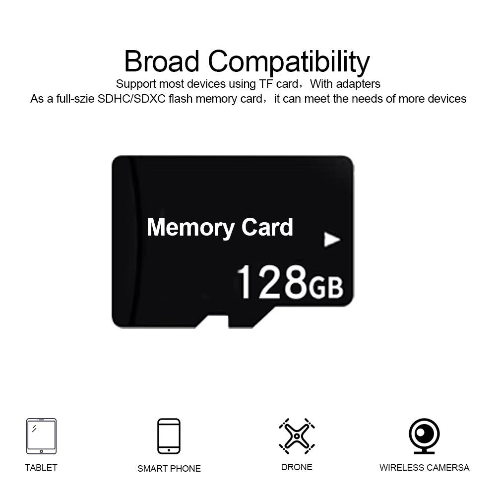 10pcs/lot Mini TF SD Memory Card 128GB 64GB 32GB 16GB 8GB High Speed Flash TF SD Card 128 64 32 16 8 GB TF SD Card Flash Card