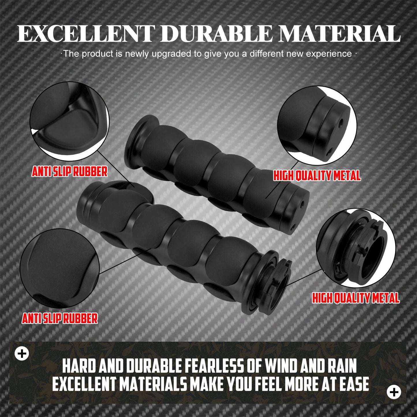1" Motorcycle Hand Grips 25mm Handlebar Handle Bar For Harley Touring FLHR Softail Fat Boy Sportster XL 883 1200 Dyna For Honda