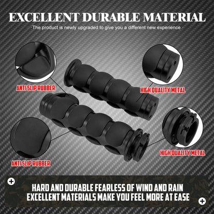 1" Motorcycle Hand Grips 25mm Handlebar Handle Bar For Harley Touring FLHR Softail Fat Boy Sportster XL 883 1200 Dyna For Honda