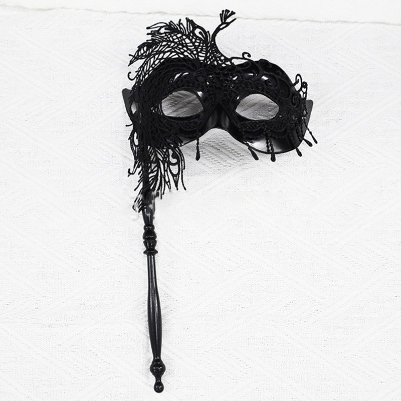 Masquerade Mask For Women Masquerade Mask With Holding Stick Mardi Gras Carnival New Year Prom