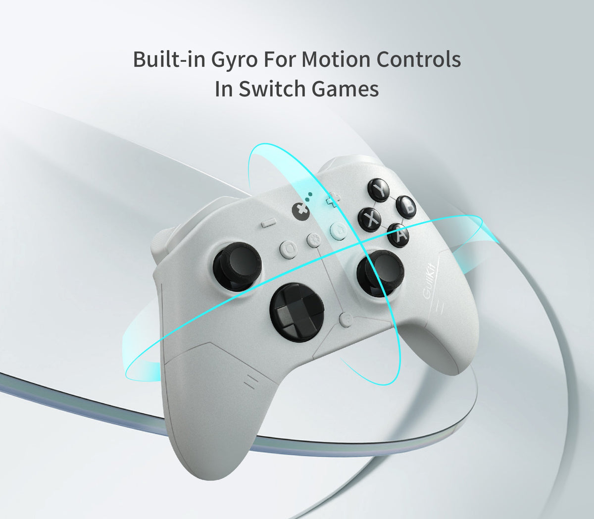 Gulikit  ES/ES PRO  Wireless Controller For Nintendo switch 2 ,Bluetooth,for Windows, Android ,iOs Game Accessories?BLACK/white