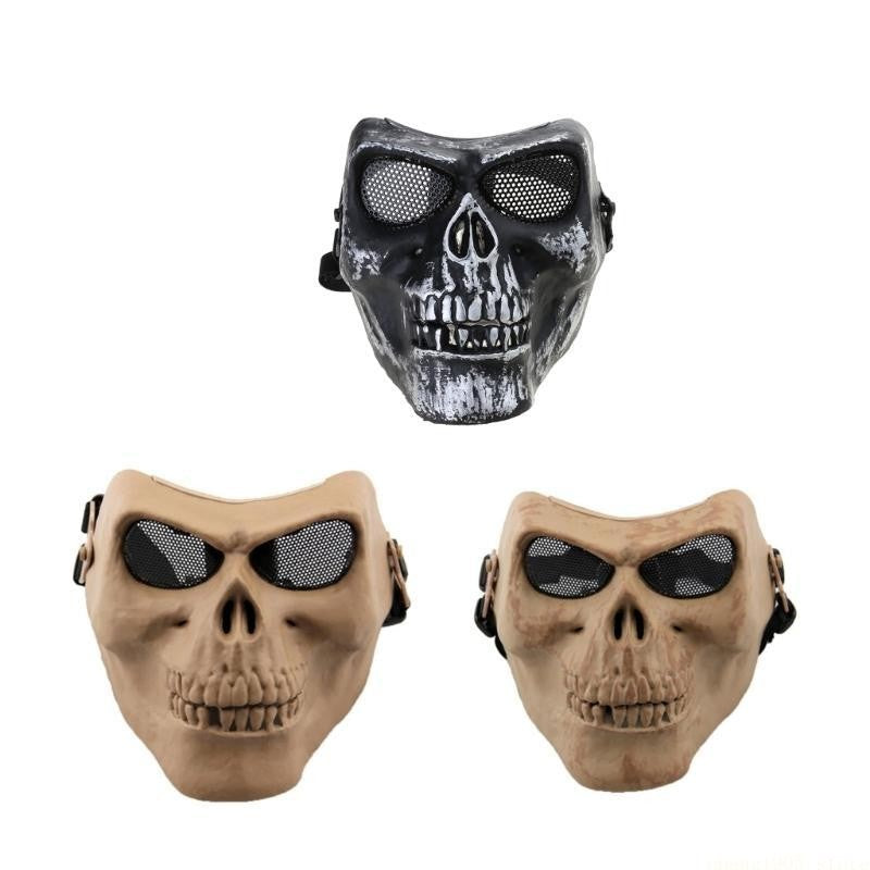 QX2E Universal Skull Mask 1PC Outdoor Halloween and Film Set Decoration