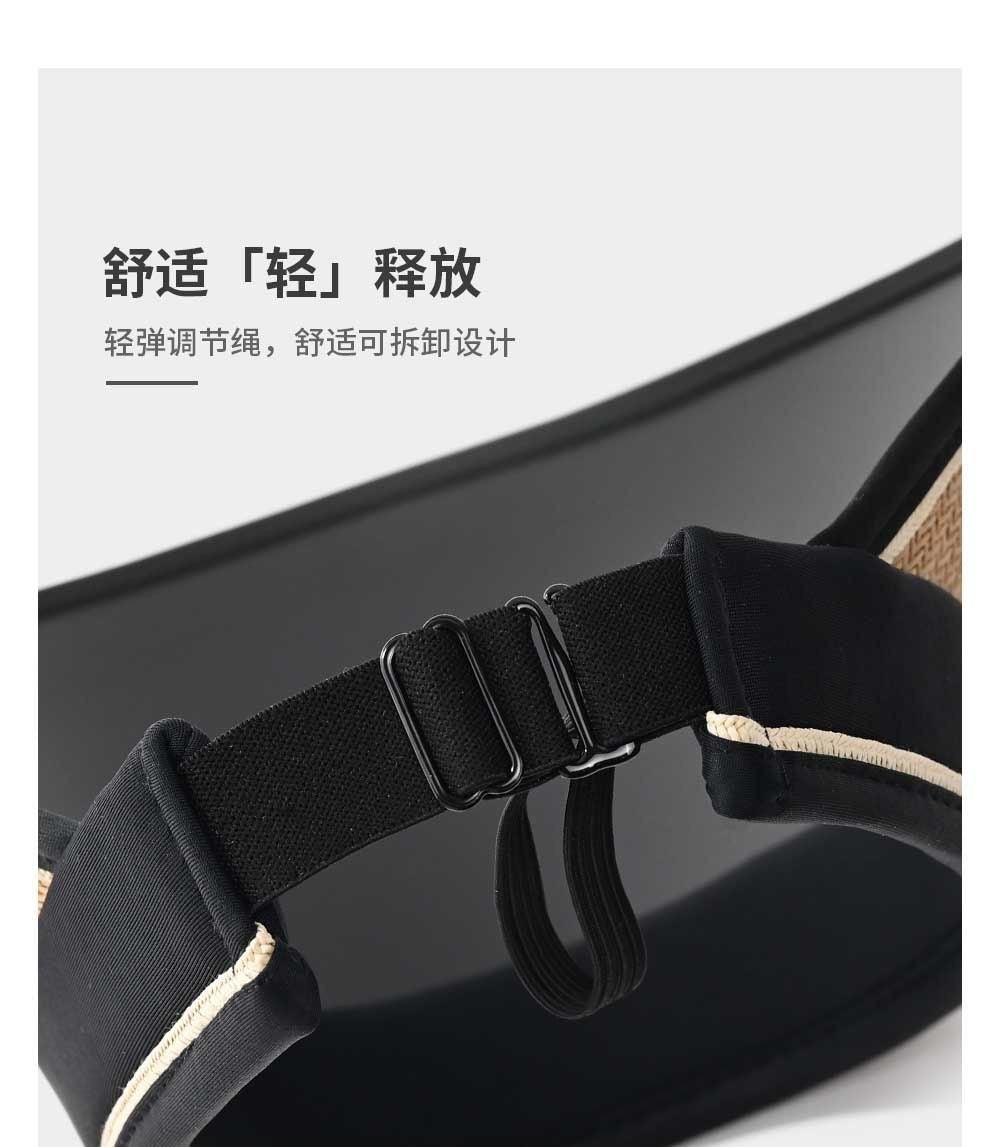 upf50+ Sunblock Sunshade New outdoor sun hat UV protection foreign air straw empty top hat