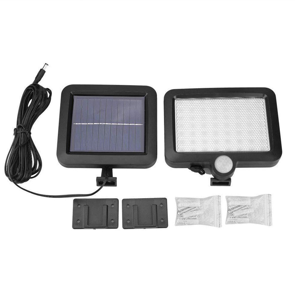 160LED Solar Powered Wall Light Waterproof Outdoor Motion Sensor Lighting Park Courtyard Fence Street Garden Decoration Lamp