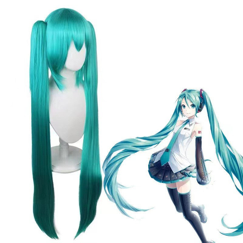 Anime Character Performance Clothes MIKU Anime Clothes Cosplay Clothes JK Skirt Same Suit Wig Accessories Halloween