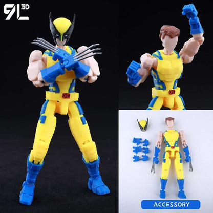 Boneco de Ação Multiarticulado 3D Impresso Dummy13 Homem-Aranha 9L3D Colecionável Marvel com Braços Articulados Boneco para Animação Stop Motion