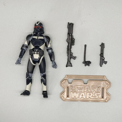 Lote de 3 Bonecos Soltos Star Wars Elite Force 501st 442nd Shadow Utapau Gree Shock Battalion Trooper 3.75" Coleção