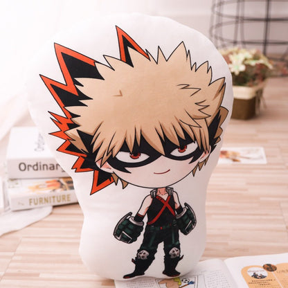 My Hero Academia Plush Stuffed Pillows Anime Boku no Hero Academia Cushion Cute Izuku Dakimakura Kawaii Katsuki Shoto Soft Dolls