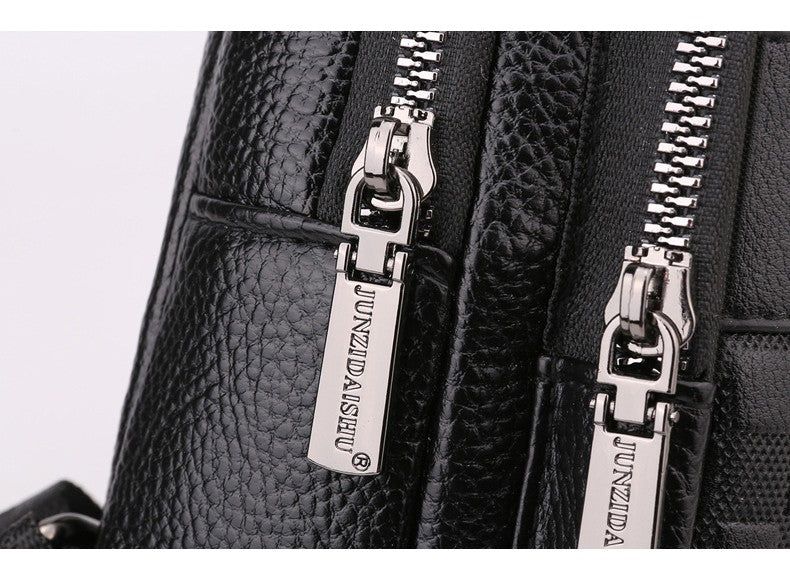 Luxury Brand Kangaroo Leather Men Chest Bag Travel Hiking CrossBody Bag Male Messenger Bag For Men Leather Chest Pack Sling Bag