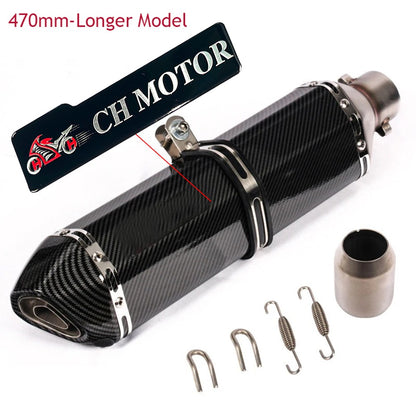 51mm Escape Moto Tube Motorcycle Exhaust Muffler