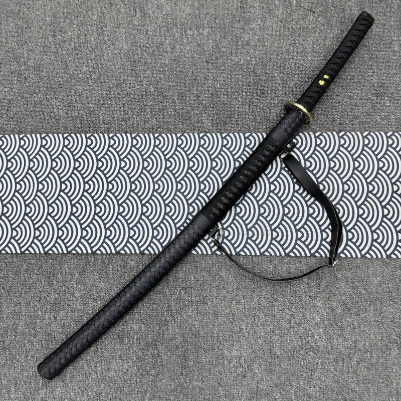 Quality Rosewood Blade Japanese Samurai Katana Sword Wooden Saya Fit Exercise Training Cosplay Props Unsharp