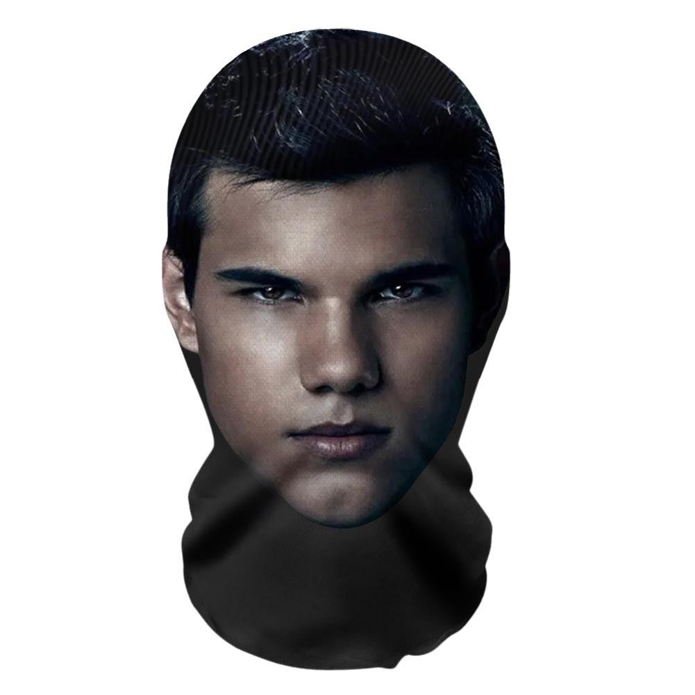 John Pork Smiling Interesting 3D Printed Seamless Mask Head Cover Party Cosplay Props UV Protection Shield Ronaldo Pattern Gift