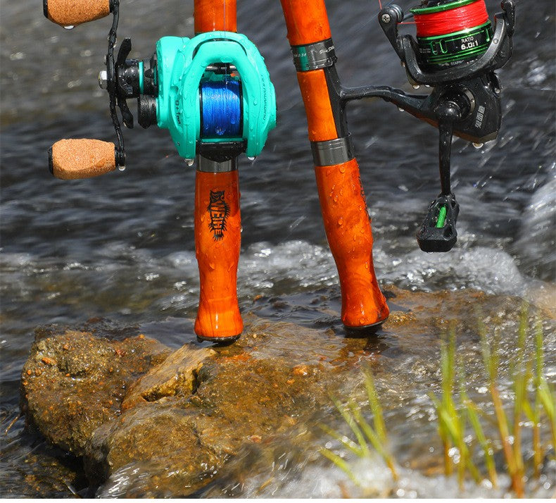 Vara Fuji Fuji tipo Ghost Face para pesca de micro-objetos, vibração, boca de cavalo, UL, ajuste rápido, vara retrátil para riacho