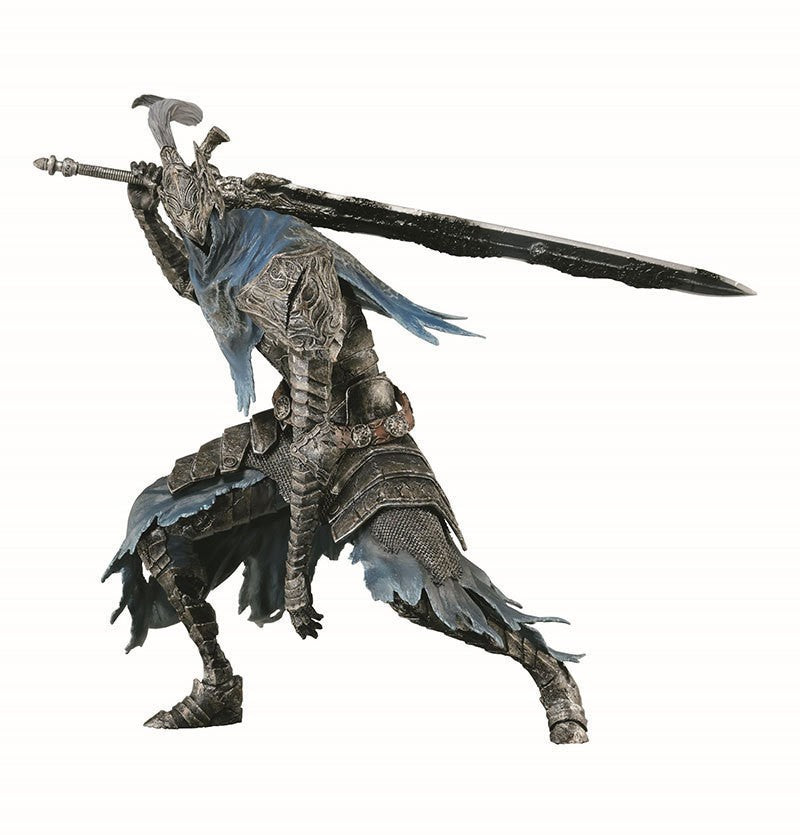 Boneco Dark Souls de 19 cm Heróis de Lordran Siegmeyer Cavaleiro Negro Faraam Artorias PVC Boneco Dark Souls Modelo Brinquedos Infantis