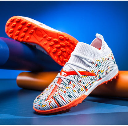 TF/AG Men Football Boots Society Cleats Soccer Shoes Boys Professional Football Field Boots Indoor Fast Non Slip Sneakers Match