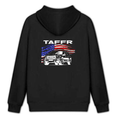 TAFFR American Flag Pickup Truck Funny Viral Video Meme Hoodie autumn clothes autumn new products men wear autumn hoodie