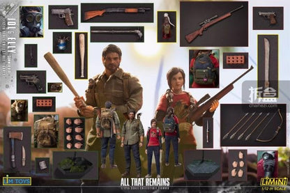 LIMTOYS Original 1/12 Mobile Doll The Last Survivor of America's Apocalypse Anime Action Figure Model Toys Model Gifts para Meninos
