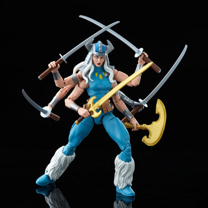Boneco de Ação Marvel Legends Retro Wolverine Espiral Avalanche Longshot Dark Phoenix Multiple Man 6"