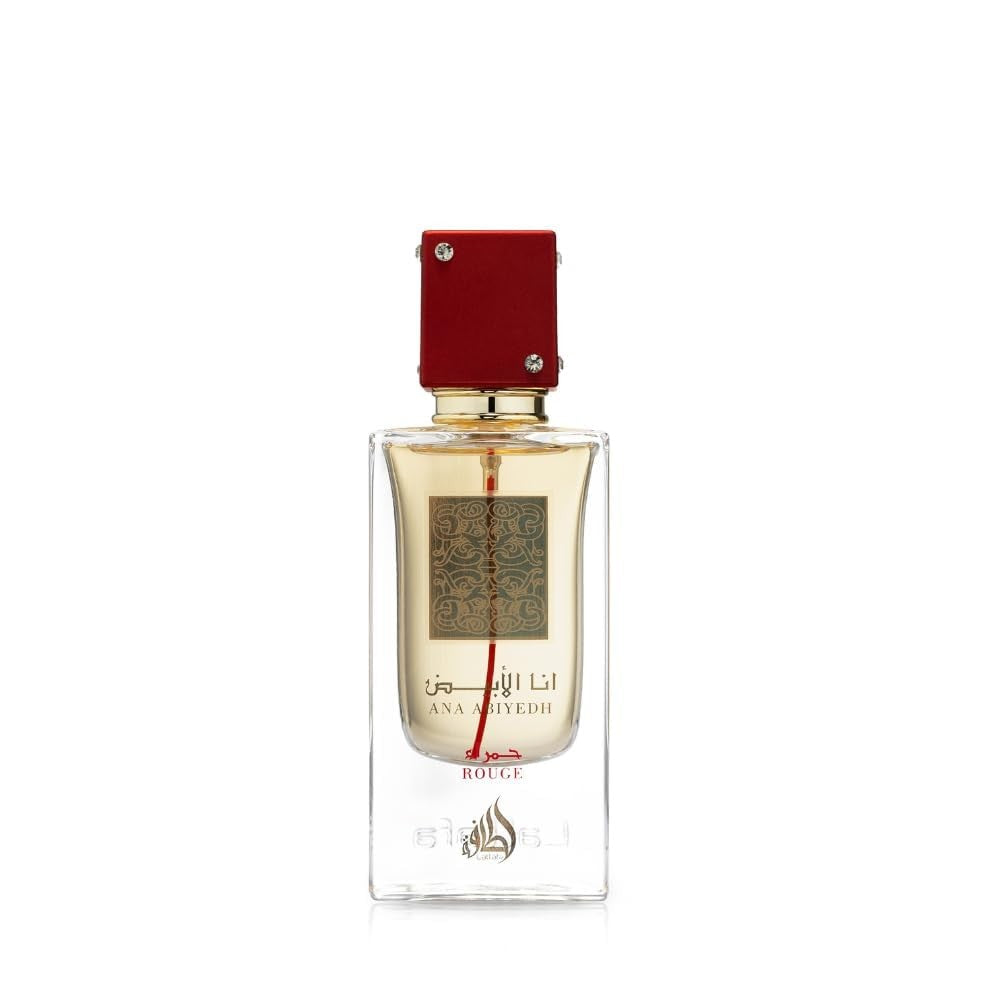 Lattafa Perfume Ana Abiyedh Rouge Unissex Eau de Toilette Spray, 60 ml