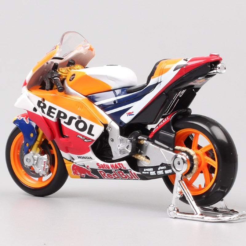 Crianças 1/18 Maisto Honda RC213V Repsol #26 Dani Pedrosa 2018 GP Modelo de Moto de Corrida Brinquedo Miniaturas Colecionáveis