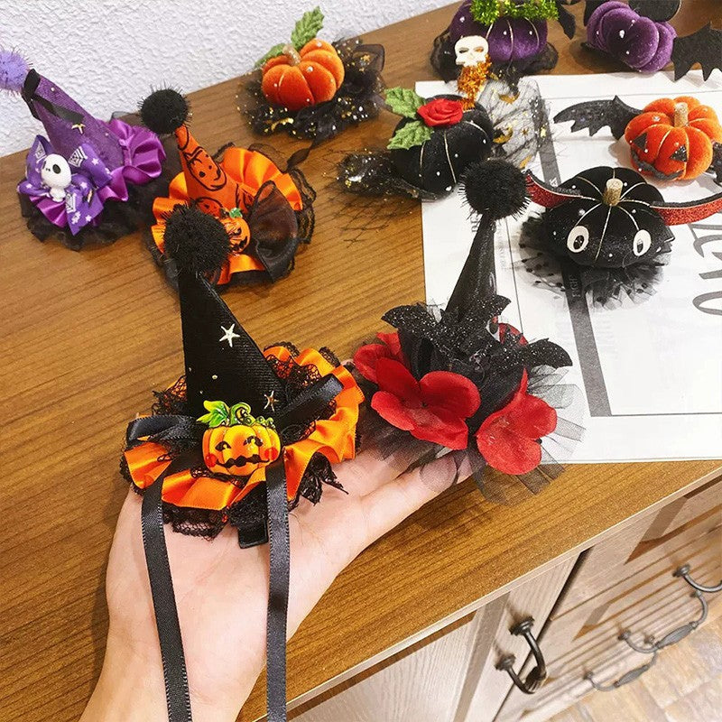 Halloween Hairpin Party Favor Gifts Day of The Dead Party Cosplay Prop Hair Accessiories   Halloween Decorations Party Gifts