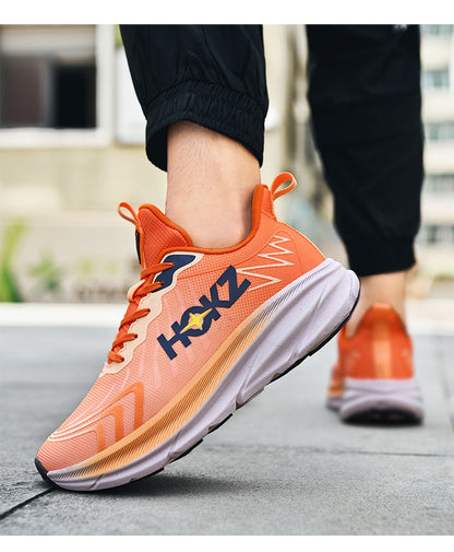 Tênis de Corrida Masculino com Placa de Carbono e Amortecimento de Ar, Tênis Esportivo Feminino Macio e Robusto, Sapatos Casuais para o Dia a Dia e Caminhada ao Ar Livre
