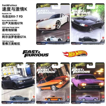 Original Hot Wheels Velozes e Furiosos Carro Modelo 1/64 2025 Lamborghini Porsche Honda Toyota Modelo Coleção Liga Carros Modelos Brinquedos Presente